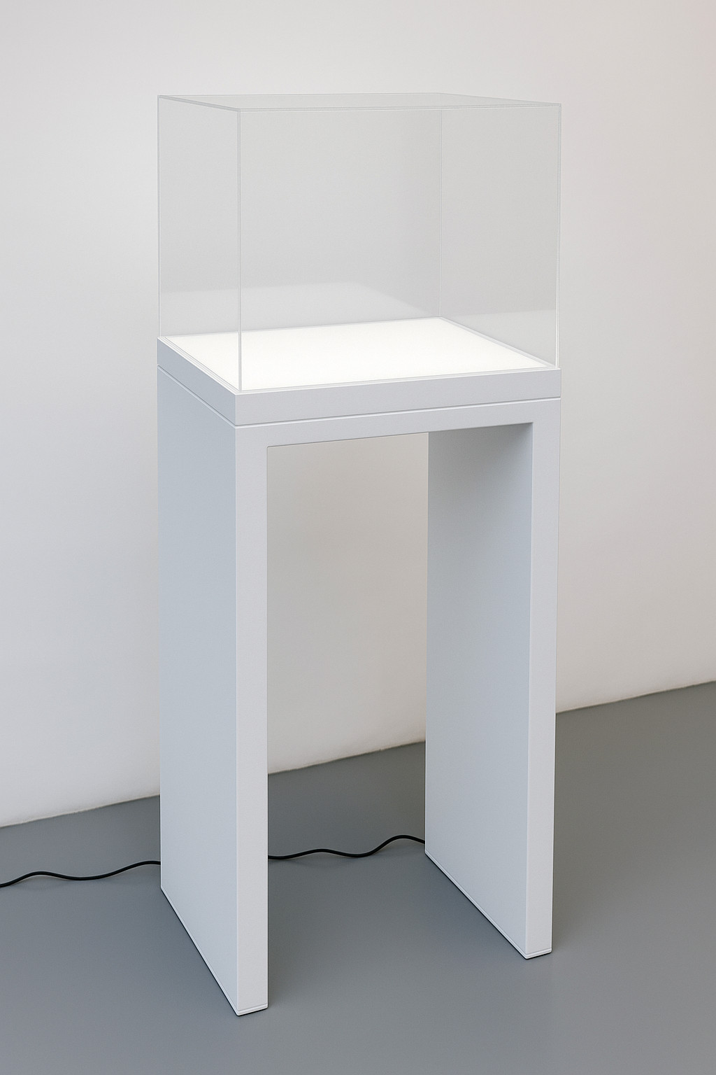 totem per ottica con illuminazione led